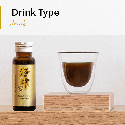 High-molecular-weight Fucoidan & Agaricus Supplement "UminoShizuku" Drink Type