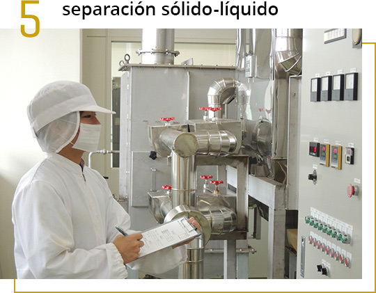 Separación de Fucoidan separación sólido-líquido