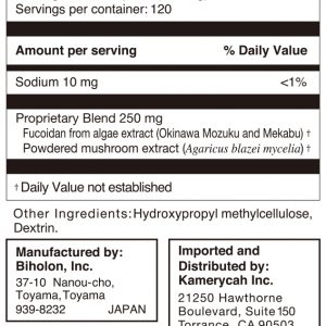 Fucoidan Capsule Type
