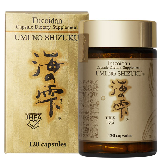 Fucoidan capsule supplement, Umi No Shizuku