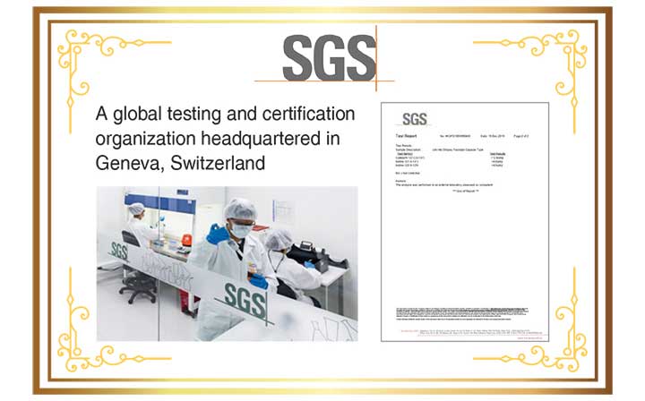 Fucoidan safety testing by SGS