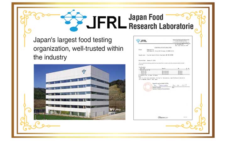 Fucoidan safety testing JFRL