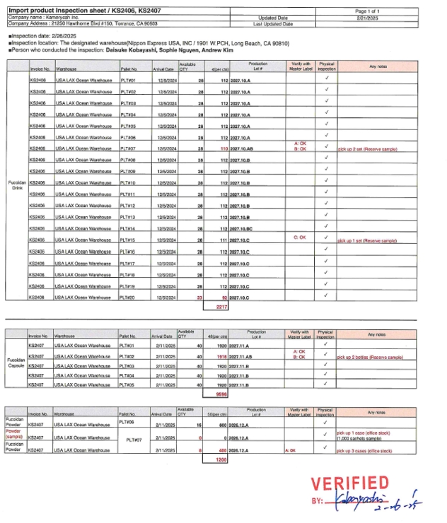Import Inspection Records